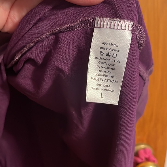 New only tried on. Super soft and very purple. - Picture 3 of 6